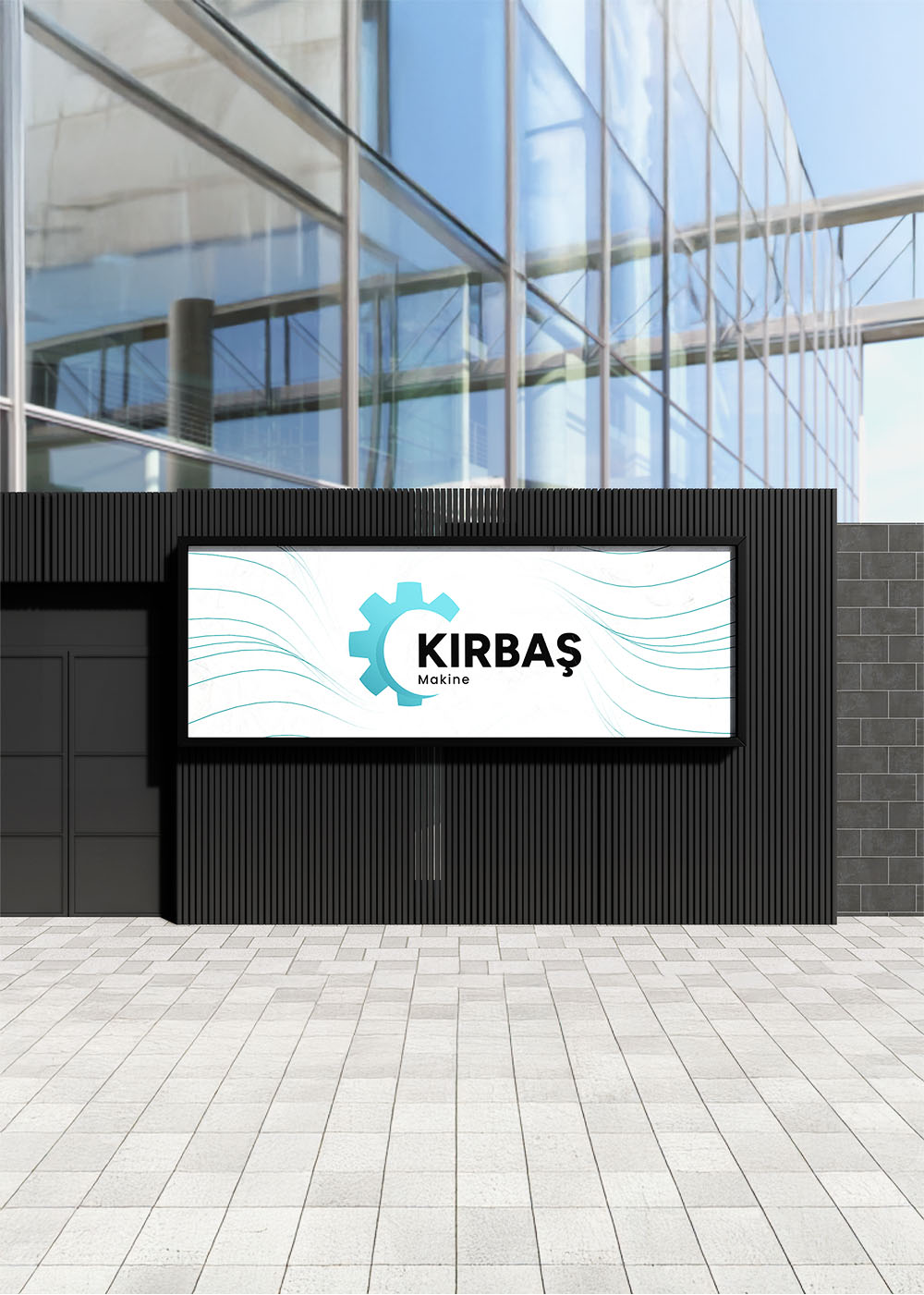 kirbaç makine mockup